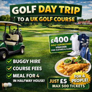 Golf Day Trip for 4